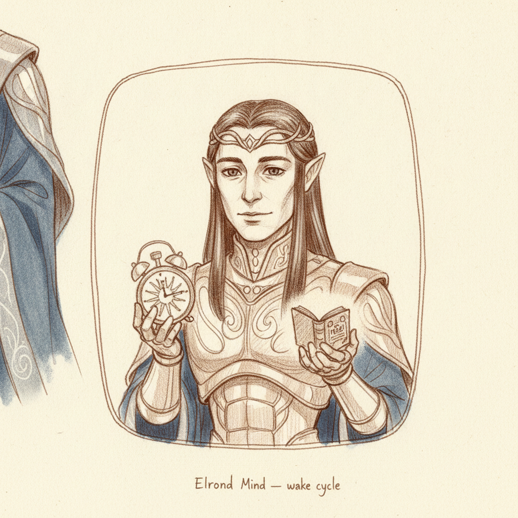 Elrond Mind — wake cycle